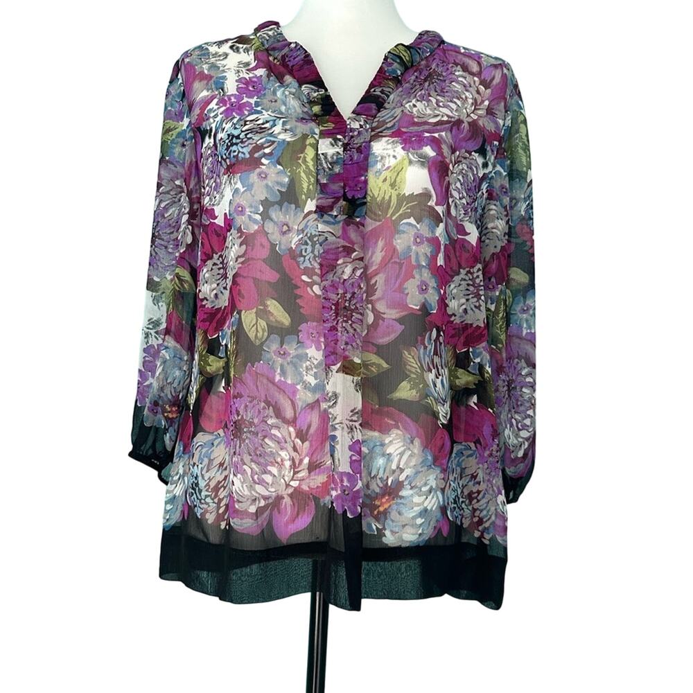 Charter Club Petite 3/4 Sleeve top 10 Petite
